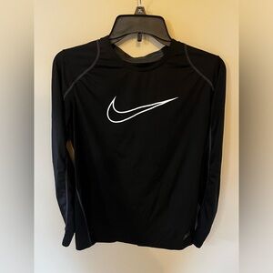 Nike Boys XL Black Long Sleeve Shirt